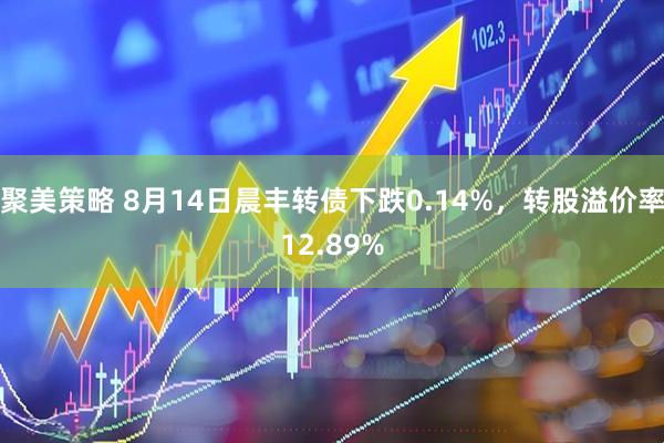 聚美策略 8月14日晨丰转债下跌0.14%，转股溢价率12.89%